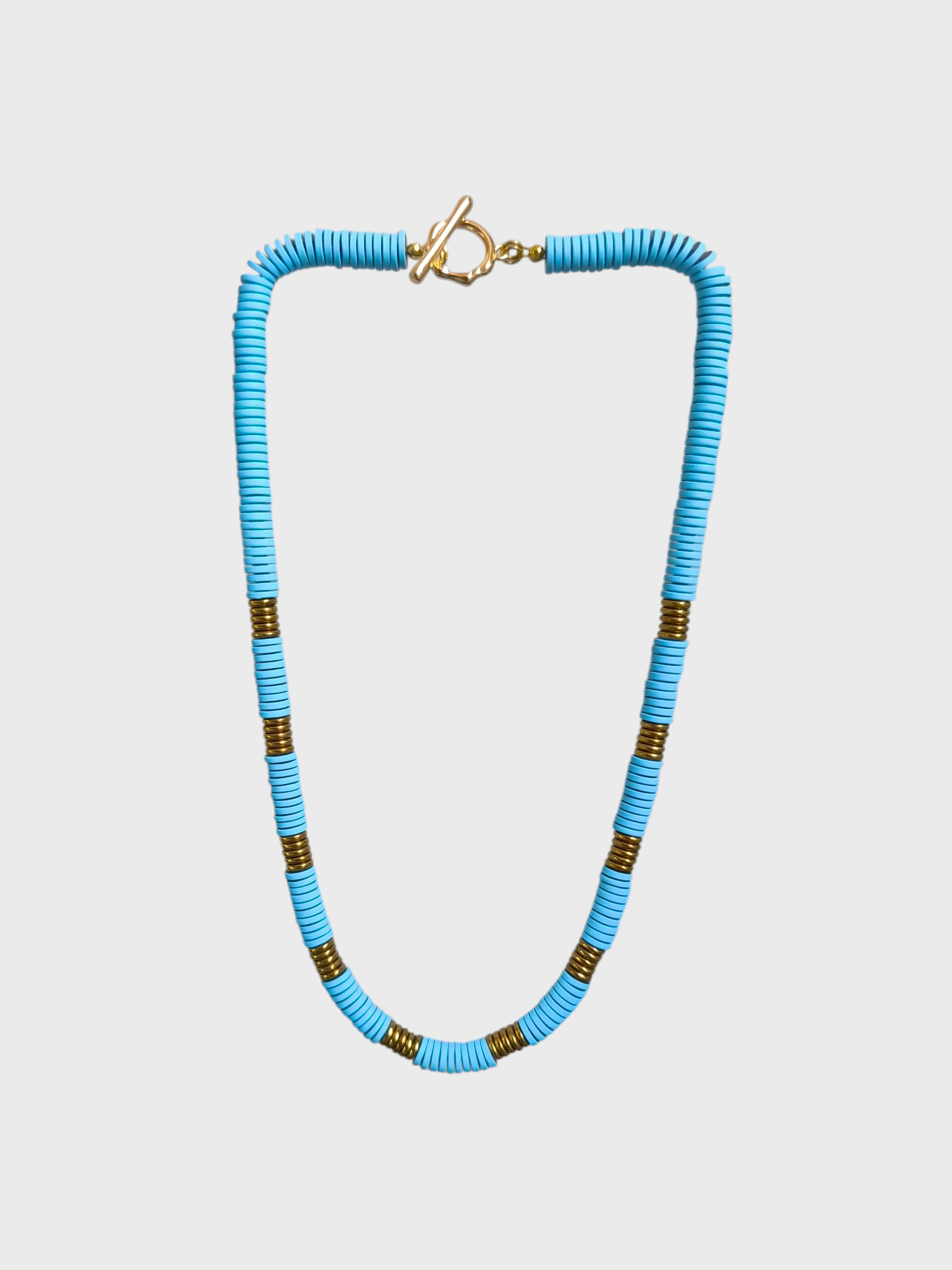 Collar corto de discos engomados