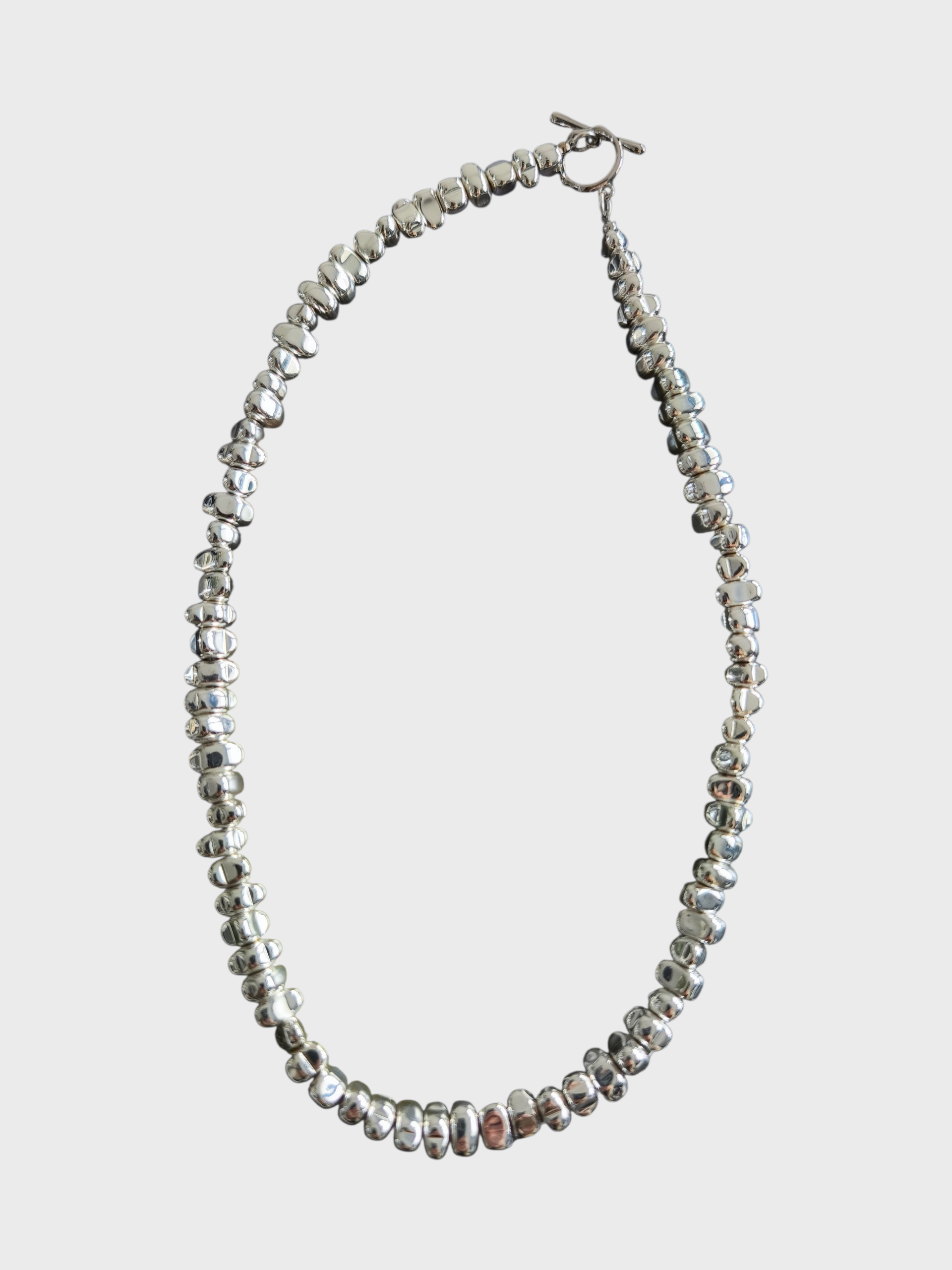 Collar nuggets de hematita.